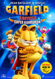 GARFIELD 3 BOYUTLU S�PER KAHRAMAN