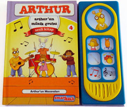 "ARTHUR" SESL KTAP SERS OCUKLARA OKUMAYI SEVDiRECEK